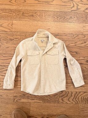 Crew cuts boys size 7 soft Button-Up Shirt Jacket